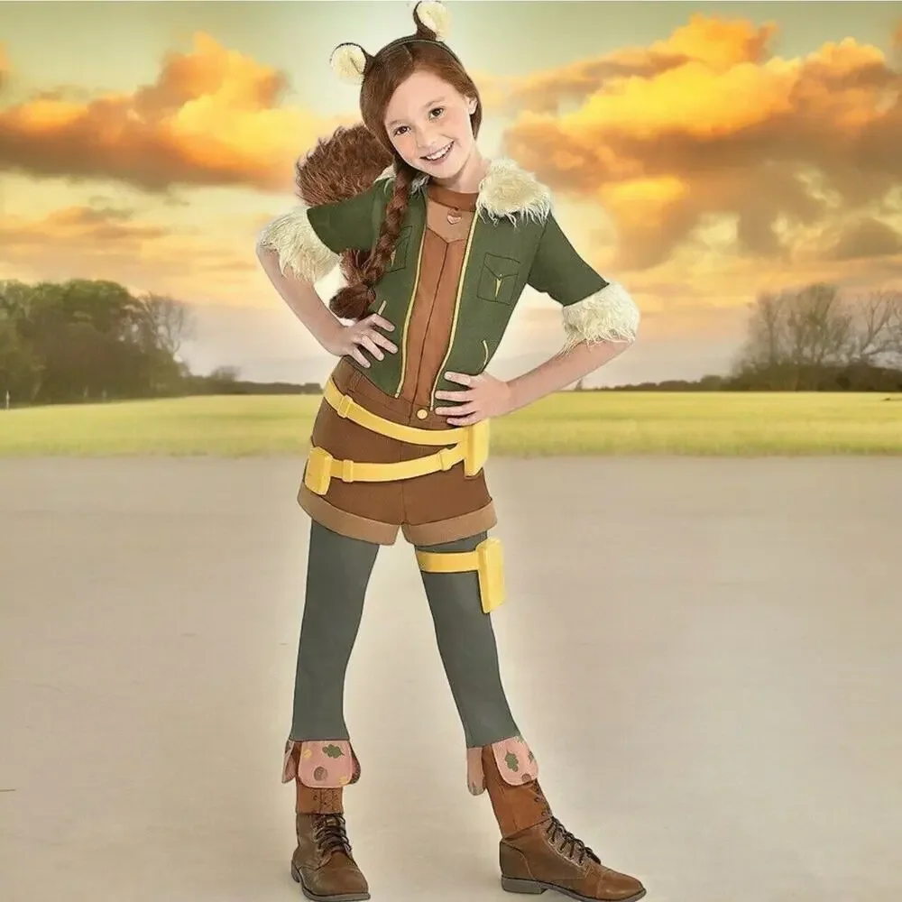 Marvel Rising Secret Warriors Squirrel Girl Size S Halloween Child Costume‎ 4-6